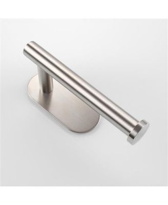 Stainless Steel Toilet Paper Holder Adhensive Tissue Paper Roll Holder for Bathroom