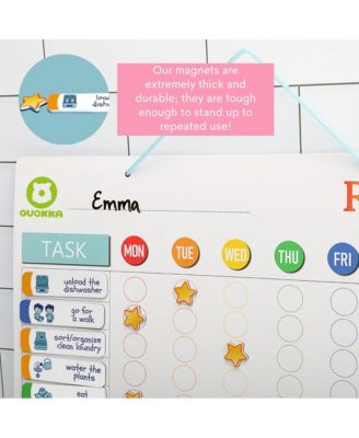 Reward Magnetic Behavior Chore Chart for Kids at Home