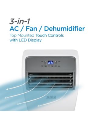 8,150 BTU SACC/CEC (12,000 BTU ASHRAE), Portable Air Conditioner for Rooms Up to 550 Sq. Ft.