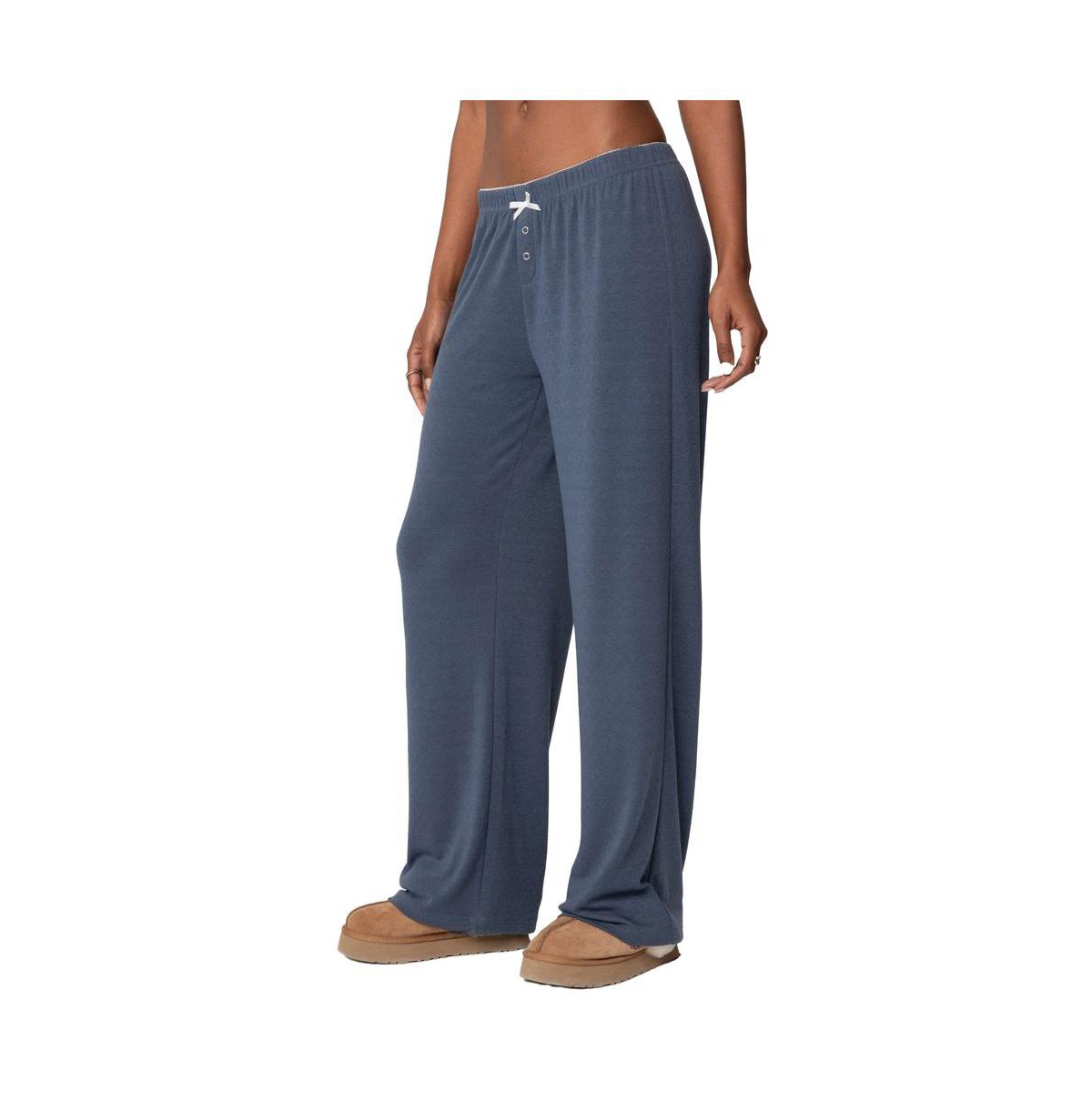 Edikted Women's Kleo Pointelle Pants