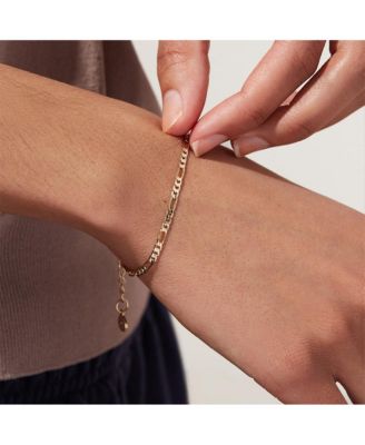 Figaro Chain Bracelet - Elijah Regular