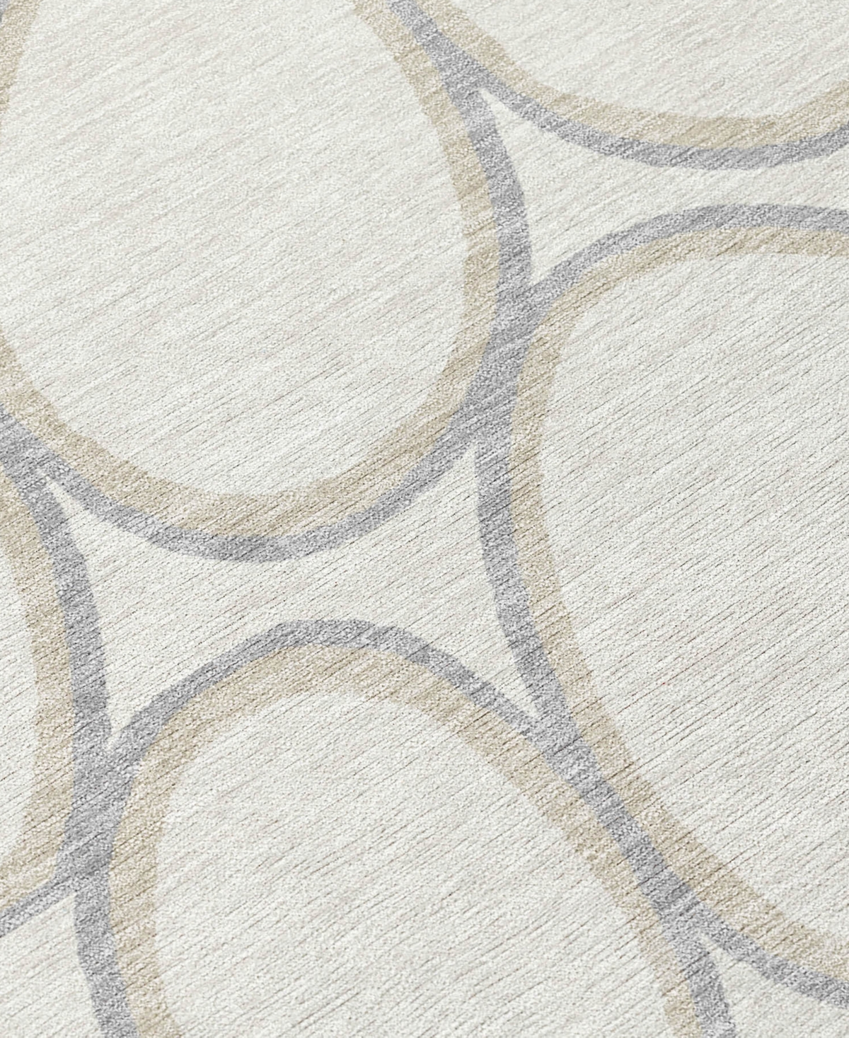 Addison Chantille Machine Washable Acn1041 8'x10' Area Rug In Ivory