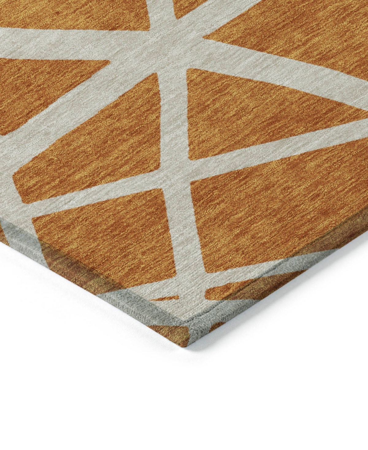 Addison Chantille Machine Washable Acn1040 8'x10' Area Rug In Copper