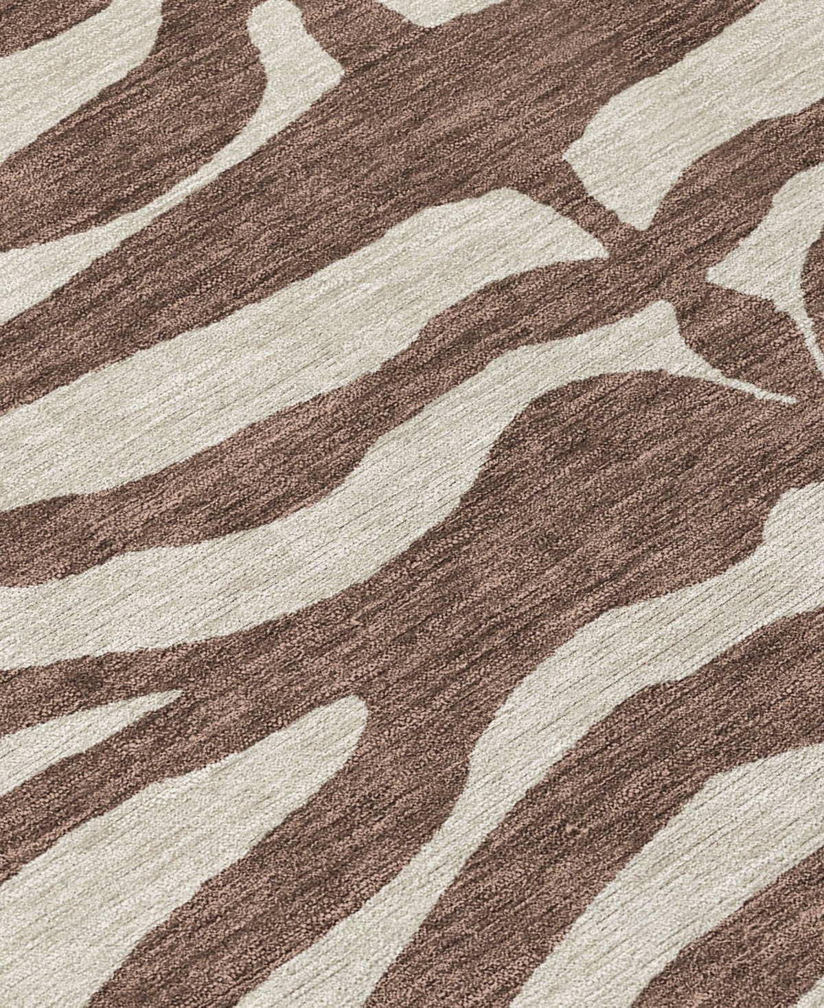 Addison Chantille Machine Washable Acn1042 3'x5' Area Rug In Brown