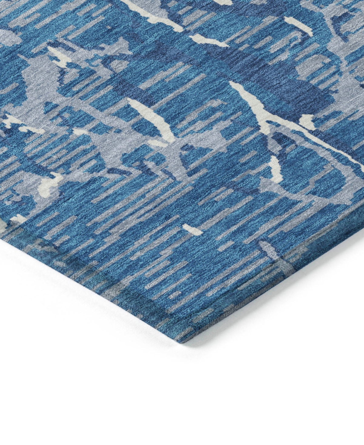 Addison Chantille Machine Washable Acn1046 3'x5' Area Rug In Blue