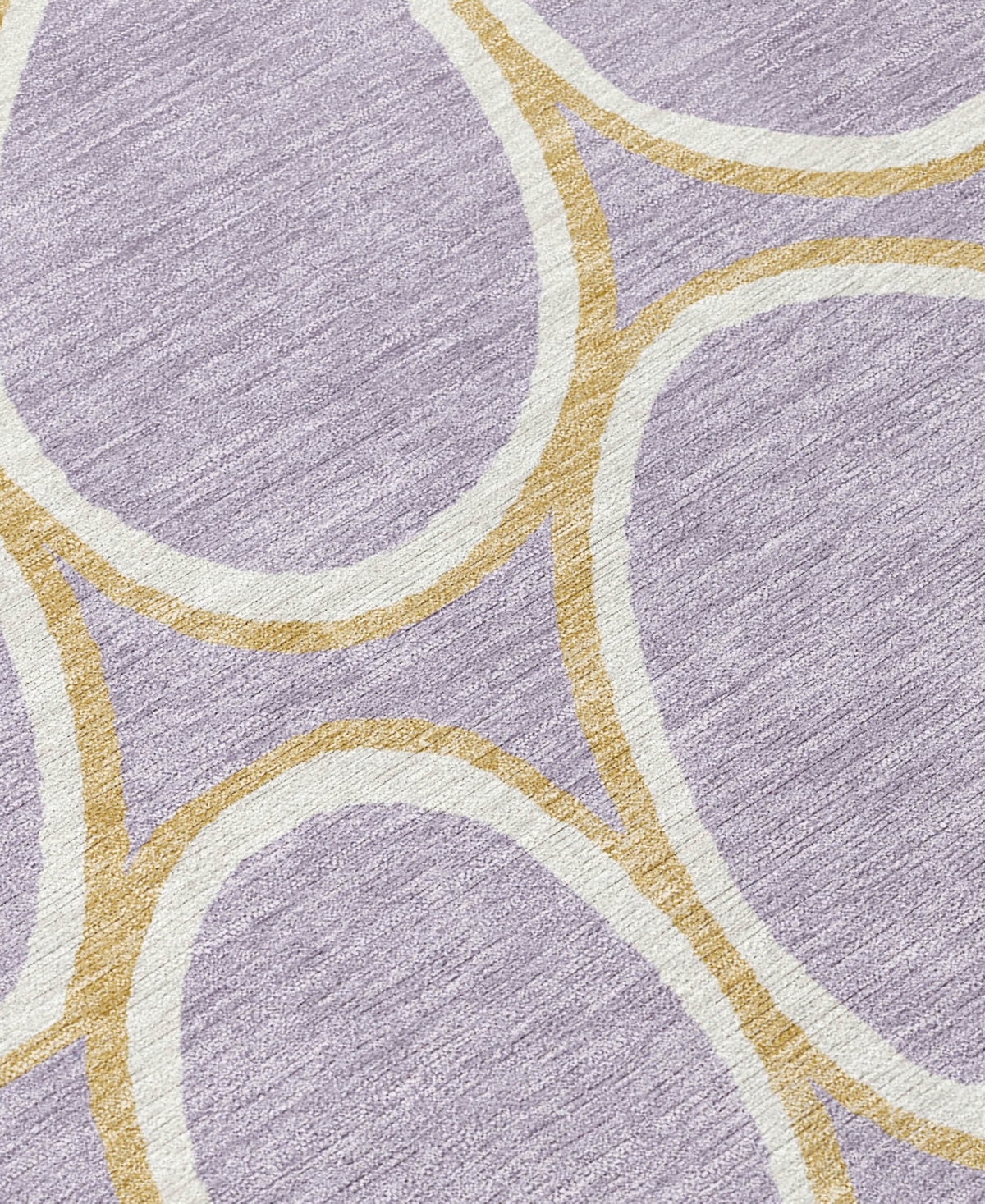 Addison Chantille Machine Washable Acn1041 3'x5' Area Rug In Lavender