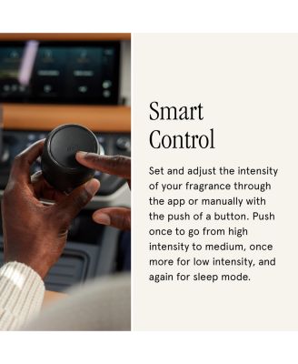 Car Pro - Portable Smart Fragrance Diffusion device - Rechargeable - Auto Start and Stop - Adjustable Intensity - Car Air Freshener
