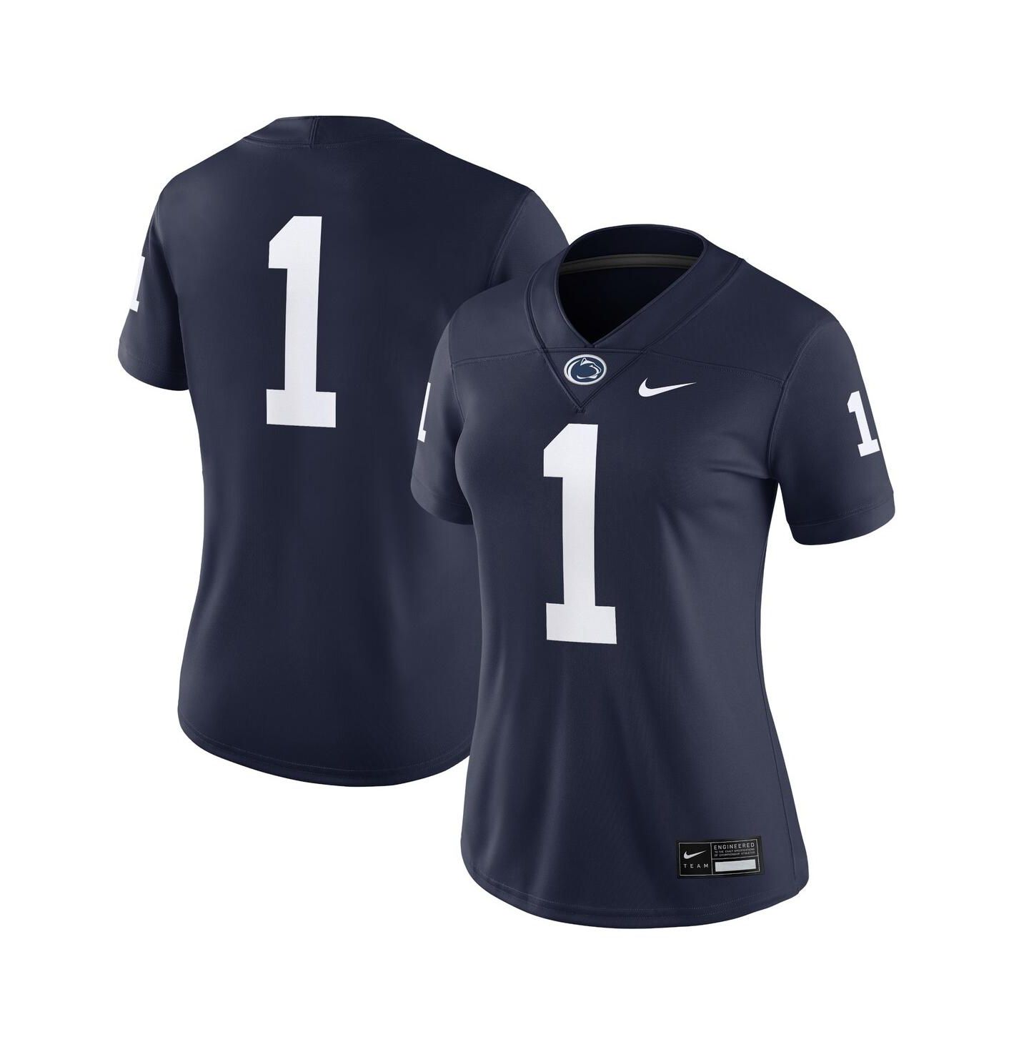 Женский топ Nike 1 Navy Penn State Nittany Lions Game Jersey — фото 1