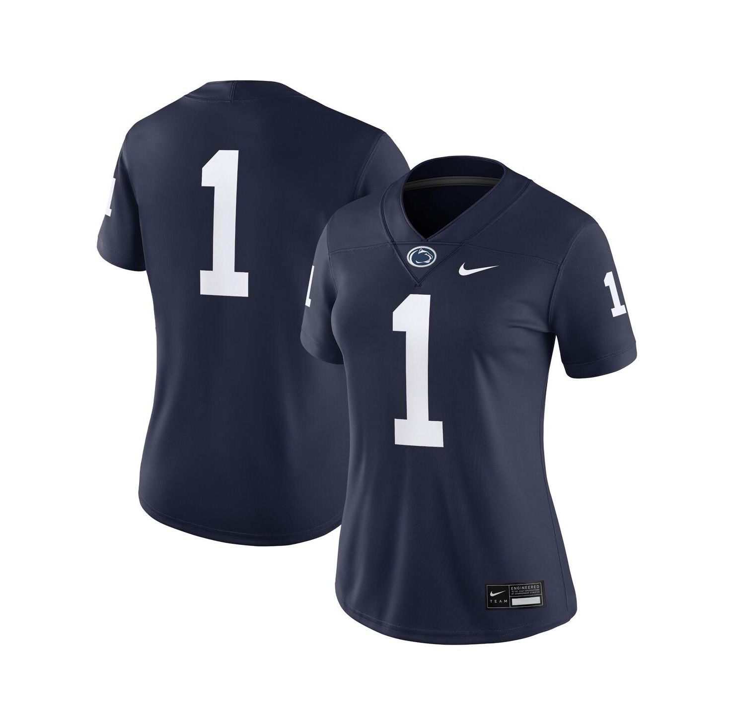 Women's 1 Navy Penn State Nittany Lions Game Jersey