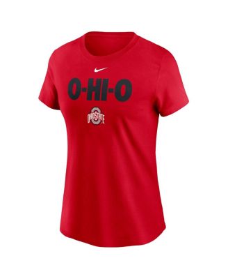 Women's Scarlet Ohio State Buckeyes Local Ultimate Chant T-Shirt