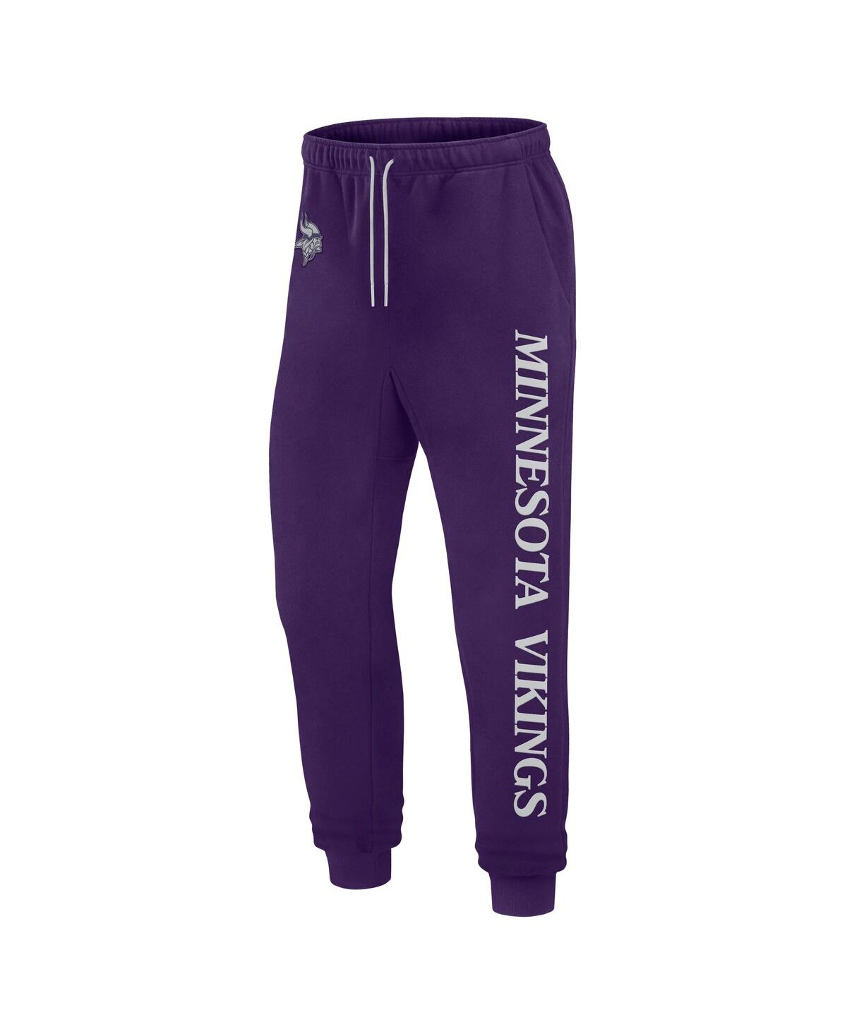 Fanatics Men's and Women'sMinnesota Vikings Elements Phenom Fleece Jogger Pants - Purple