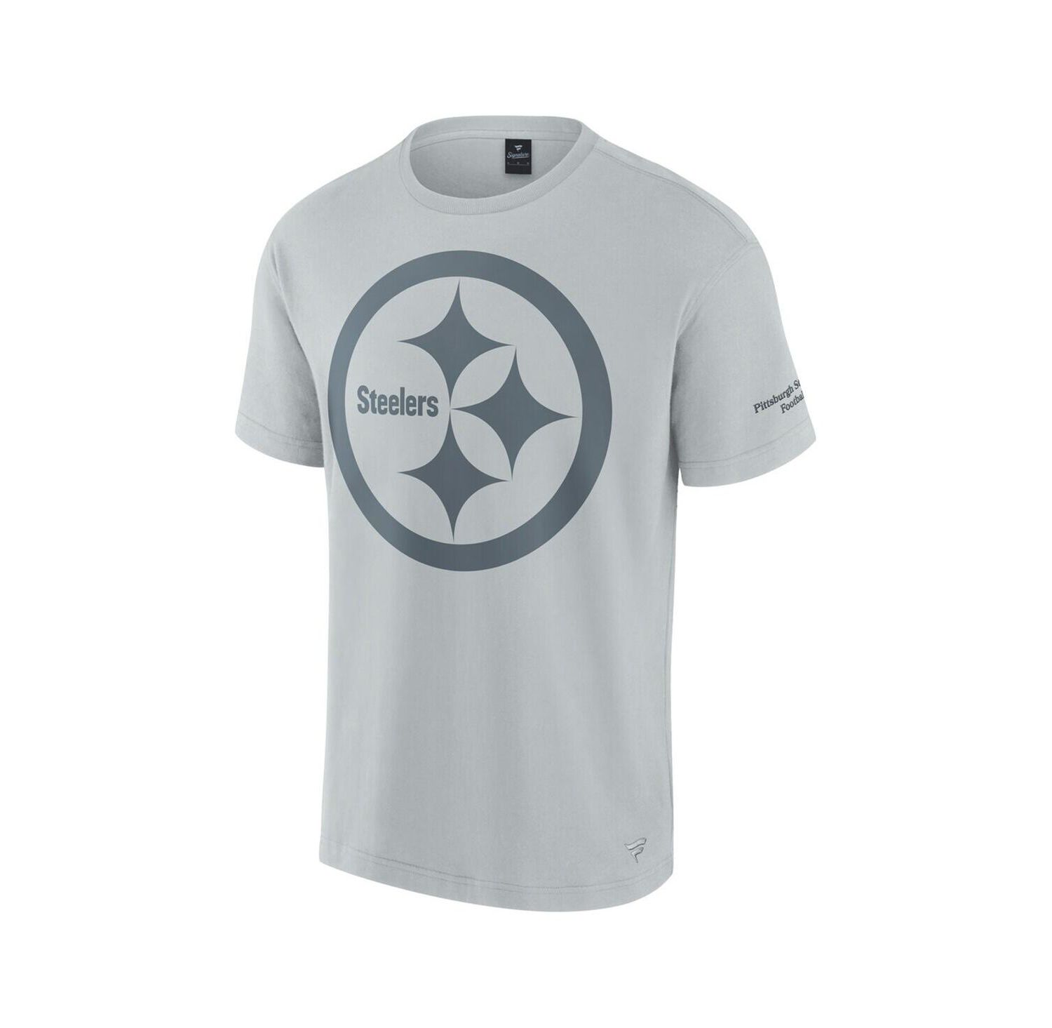 Men's and Women's Gray Pittsburgh Steelers Elements Iconic Tri-blend T-shirt