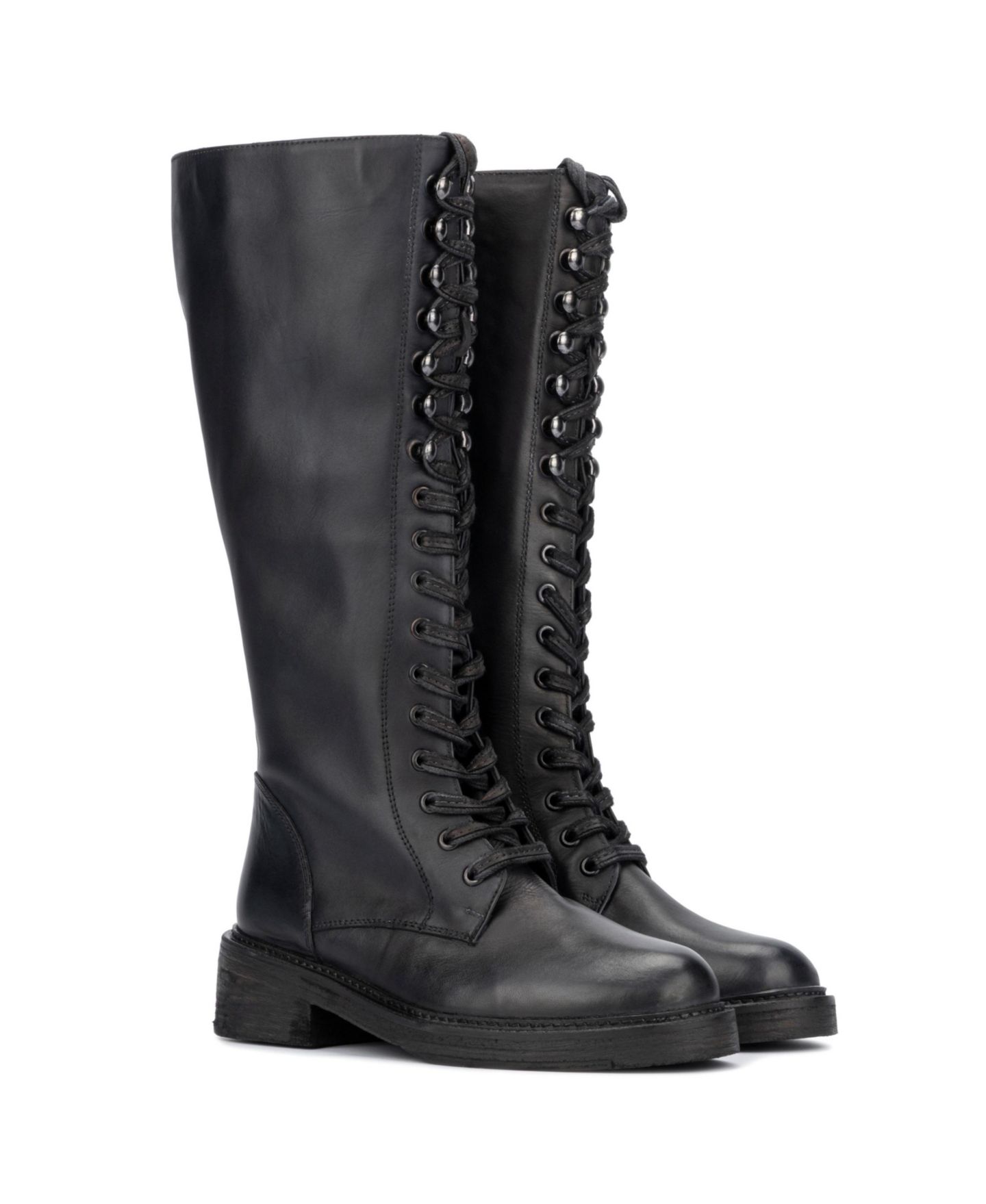 Женские ботинки Vintage Foundry Co Sadelle Tall, цвет: Чёрный — фото 7