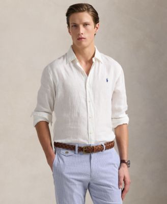 Ralph linen shirt best sale