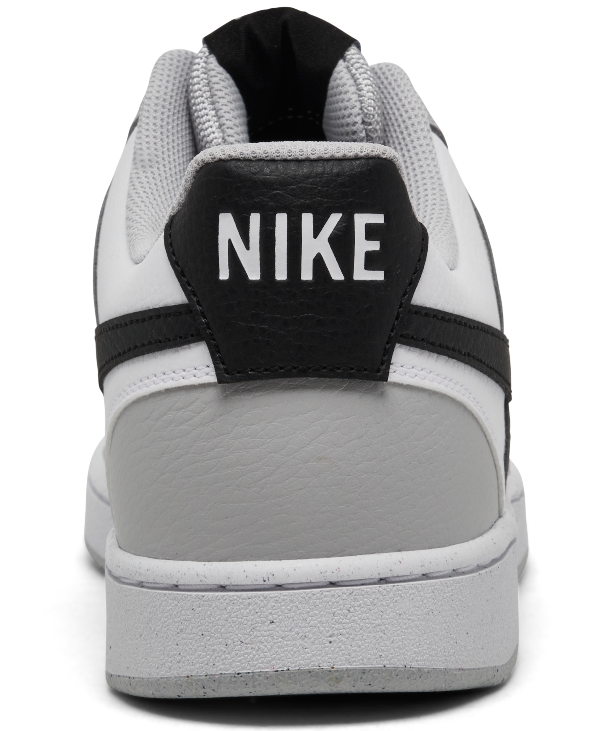 Nike Men #39 s Court Vision Low Casual Sneakers From Finish Line In Gray