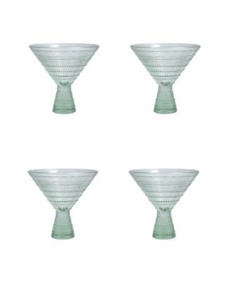 Jupiter Martini Glasses, Set of 4