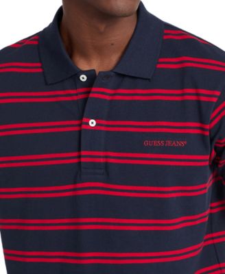 Men's Stripe Logo Polo Shirt