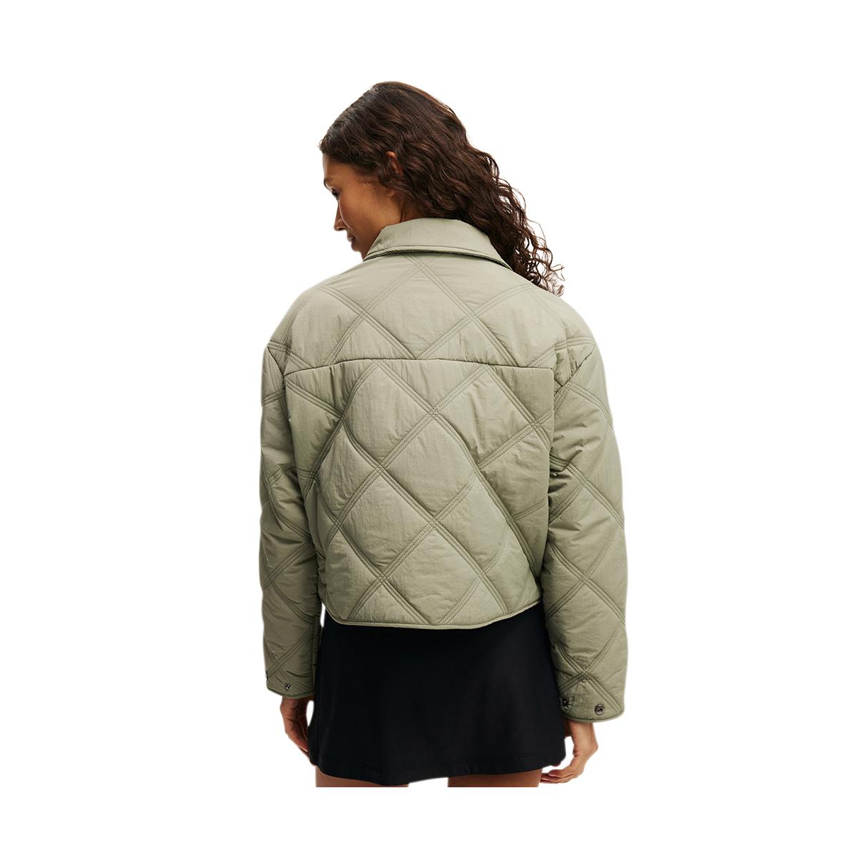 Cotton On Women's The Mother Puffer Lightweight Quilted Jacket
