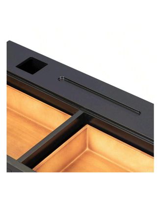 47" Floating Shelf With Drawer Multi-Purpose Wall-Mounted Vanity Table Cosmetic Mounted Desk Floating Table Make Up Desk For Bedroom Bathroom Hairdressers