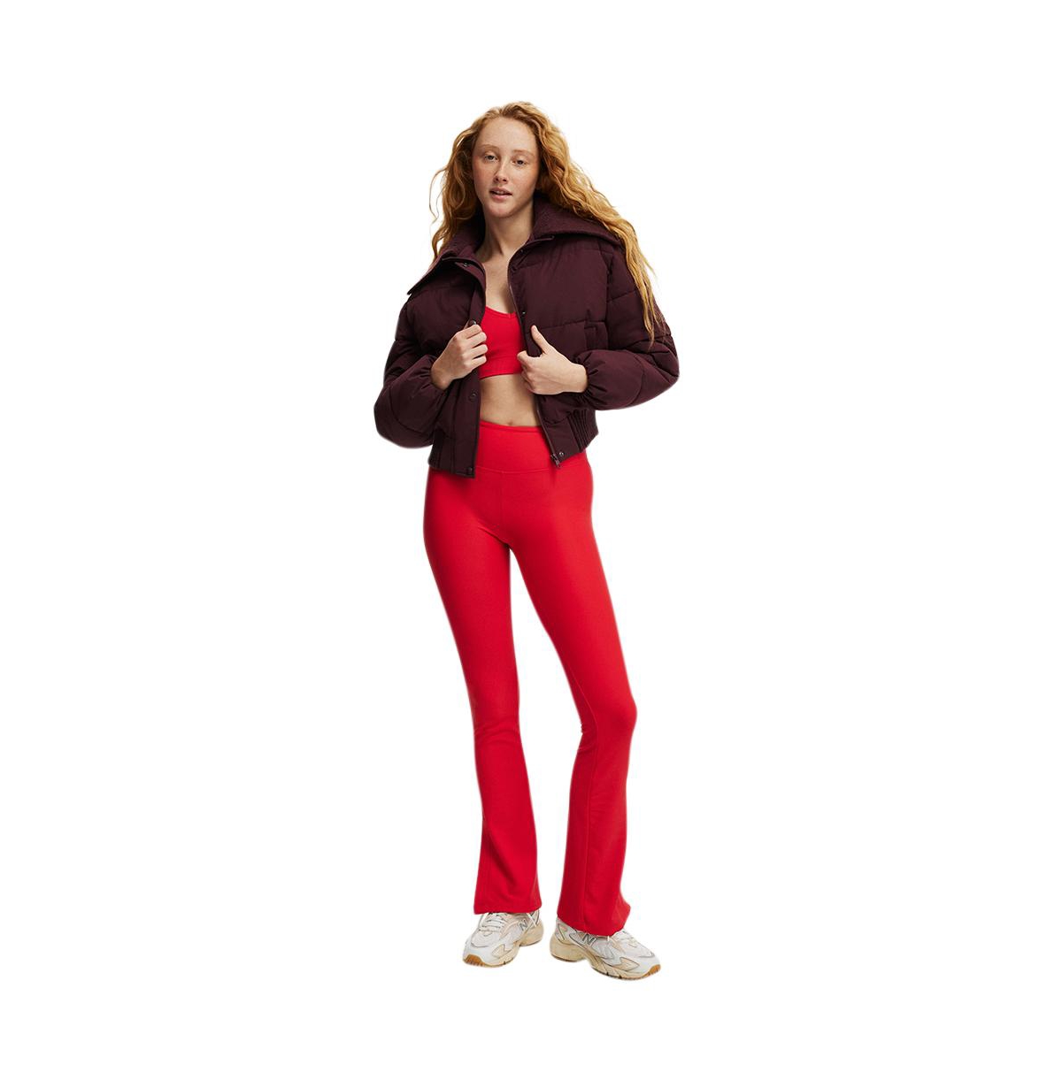 Cotton On Women's The Mother Puffer Knitted Jacket