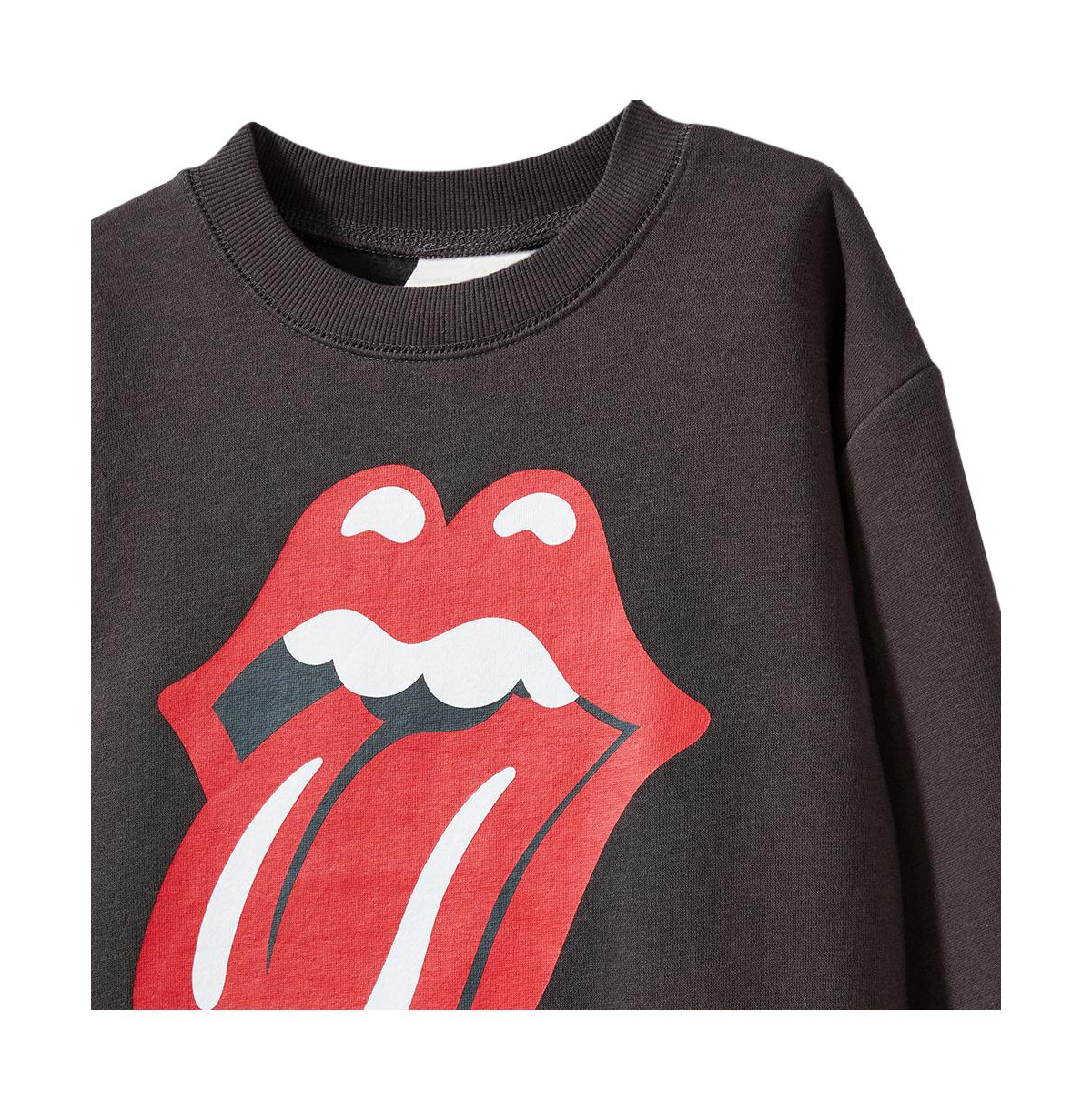 Cotton On Little Boys License Felix Fleece Crew Neck -lcn bra rolling stones
