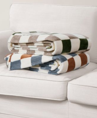 CLOSEOUT! Plush Ultra Soft Throw, 50" x 70"