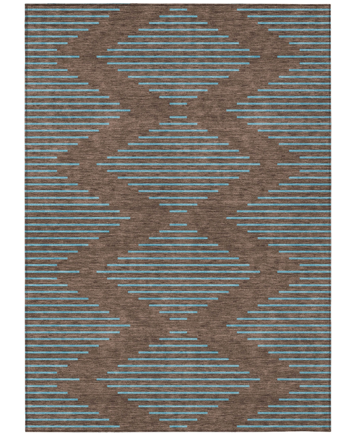 Addison Chantille Machine Washable Acn1017 9'x12' Area Rug In Brown