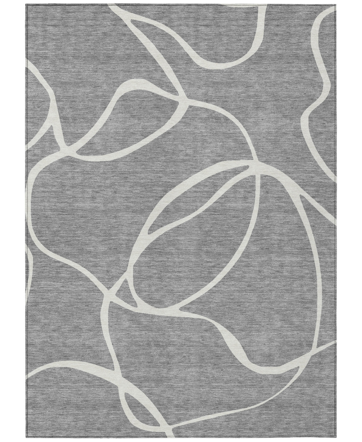 Addison Chantille Machine Washable Acn999 9'x12' Area Rug In Gray