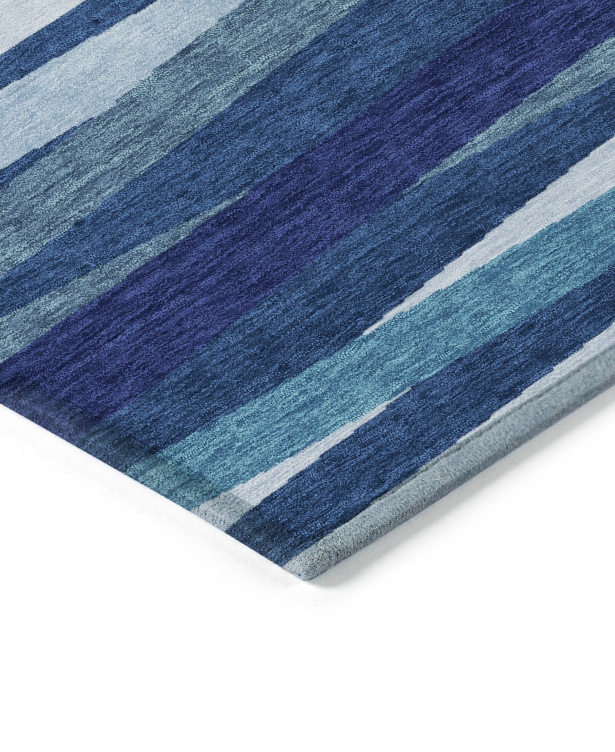 Addison Chantille Machine Washable Acn997 9'x12' Area Rug In Navy