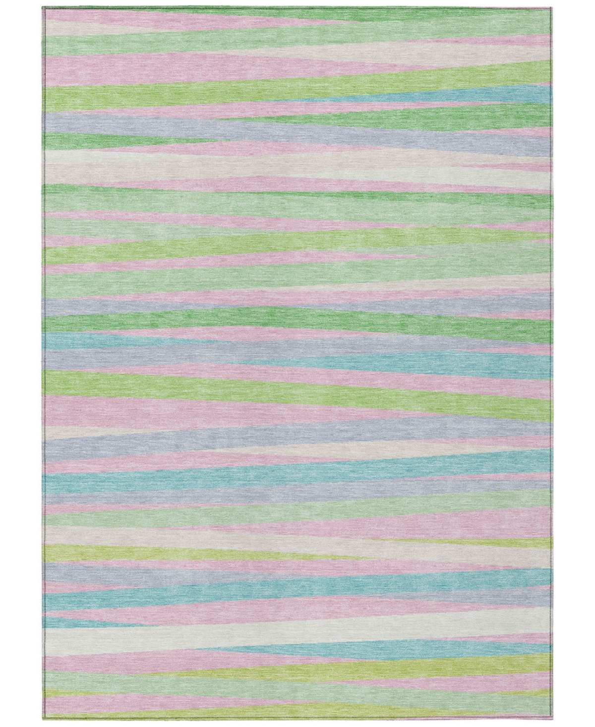 Addison Chantille Machine Washable Acn997 8'x10' Area Rug In Mint