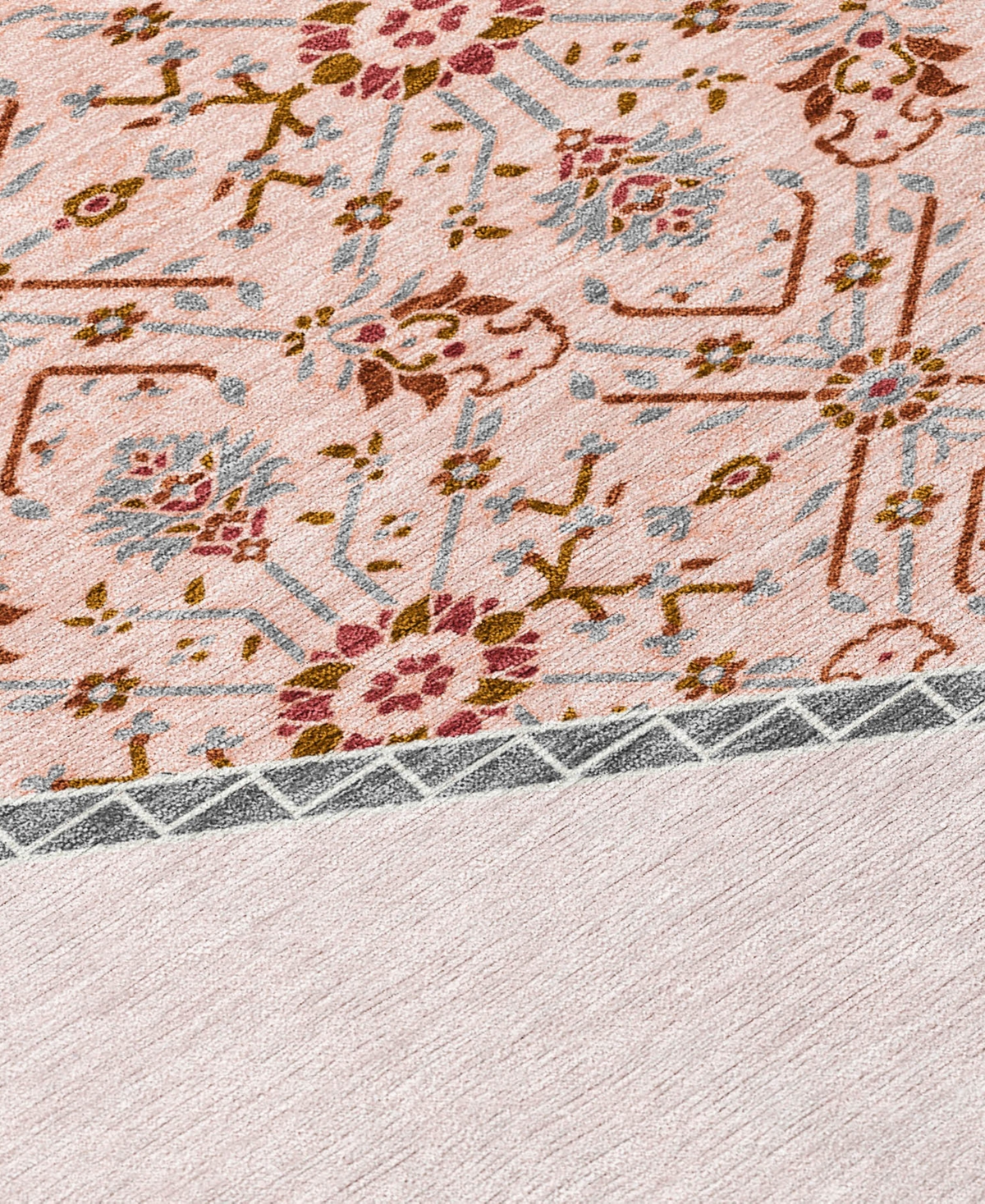 Addison Chantille Machine Washable Acn1011 8'x10' Area Rug In Pink