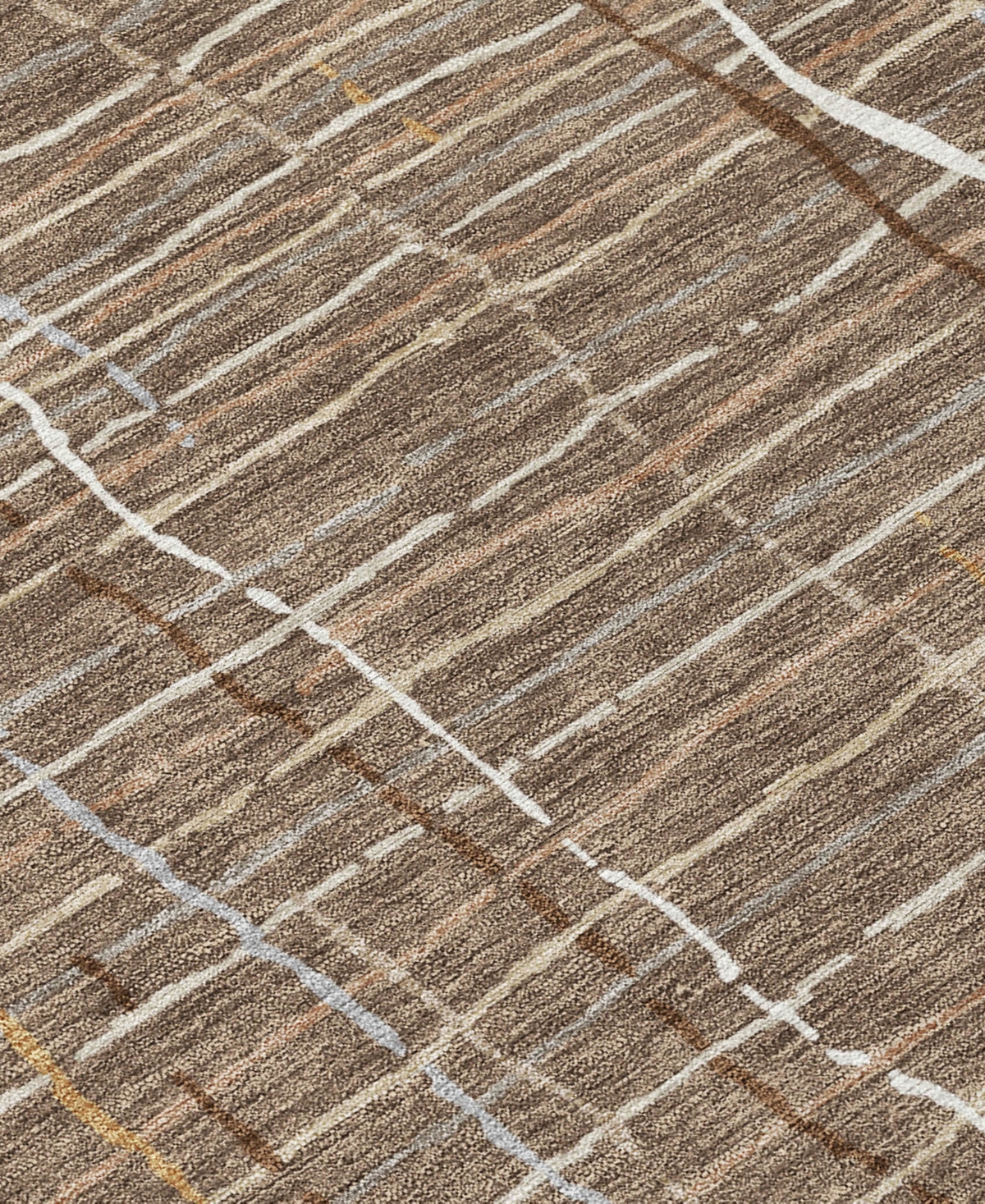 Addison Chantille Machine Washable Acn998 5'x7'6" Area Rug In Taupe