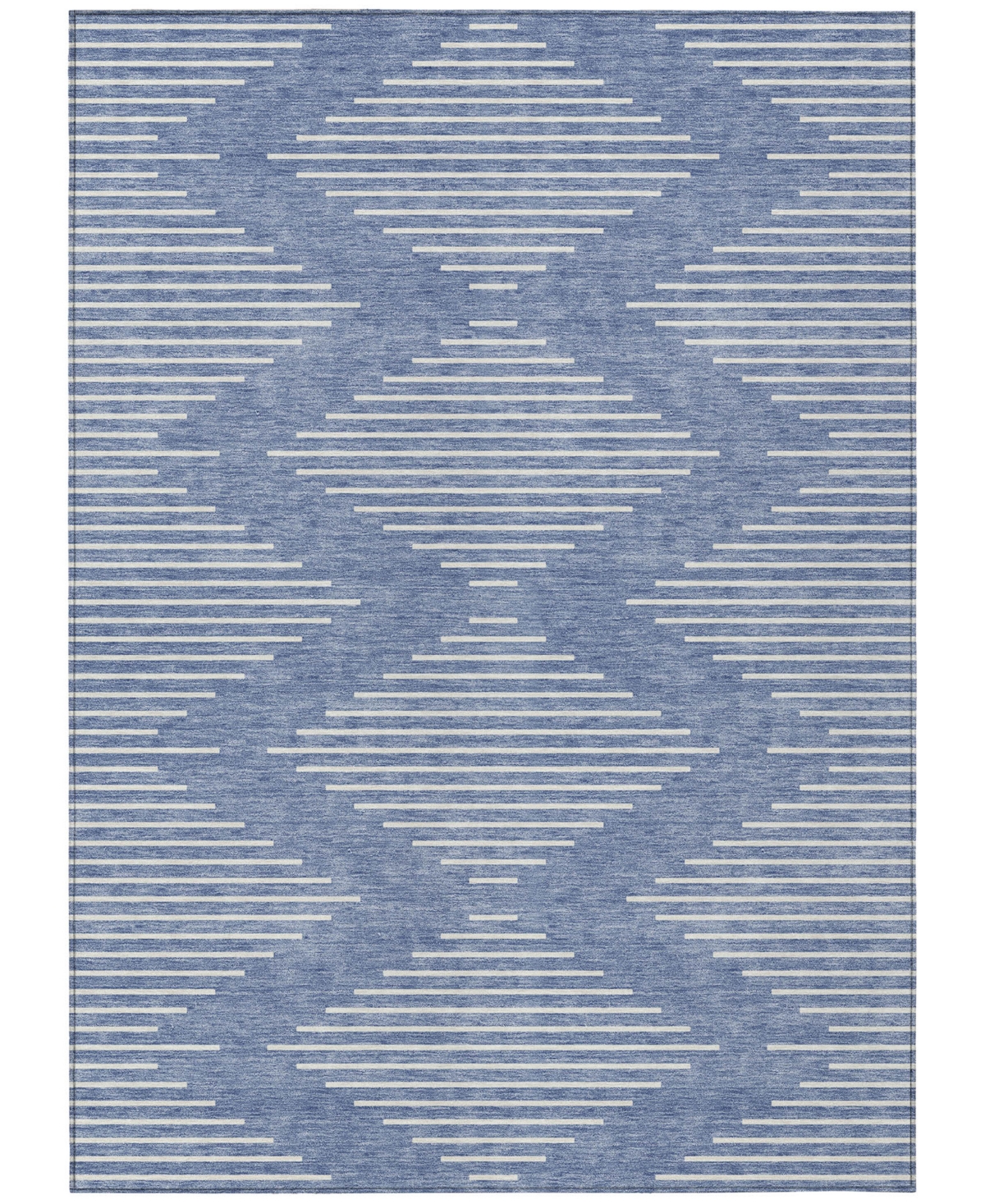 Shop Addison Chantille Machine Washable Acn1016 3'x5' Area Rug In Denim