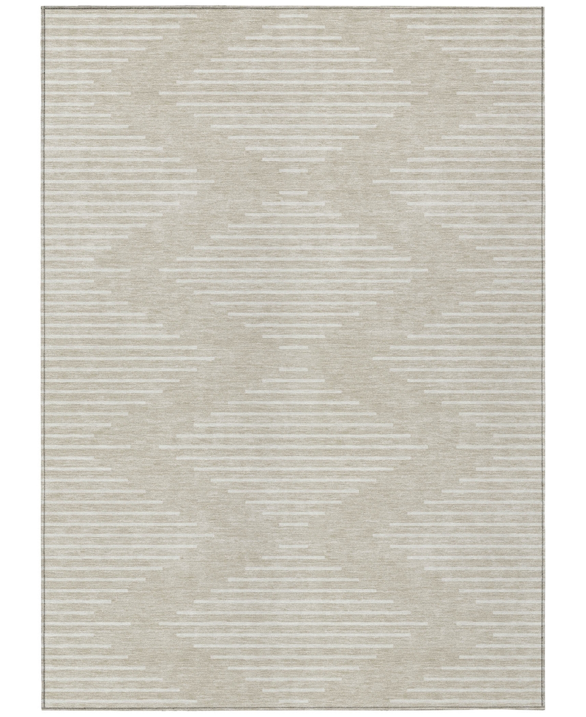 Addison Chantille Machine Washable Acn1016 3'x5' Area Rug In Beige