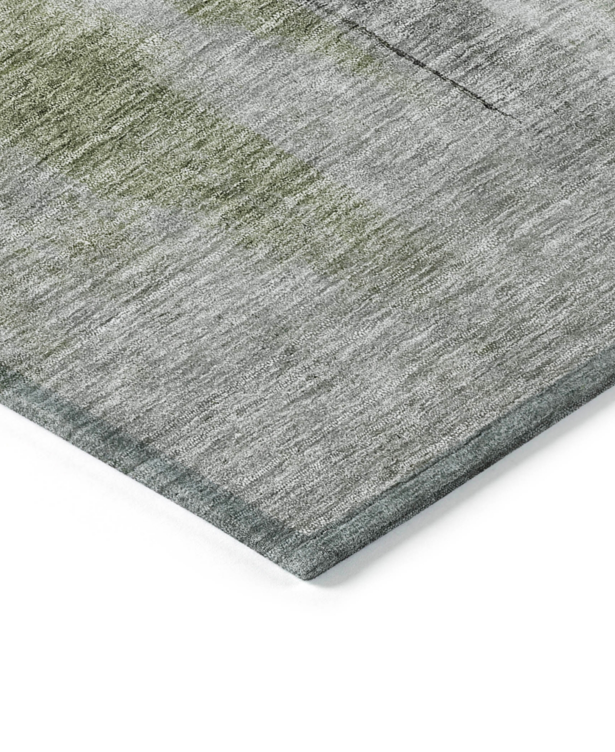 Addison Chantille Machine Washable Acn1097 8'x10' Area Rug In Sage