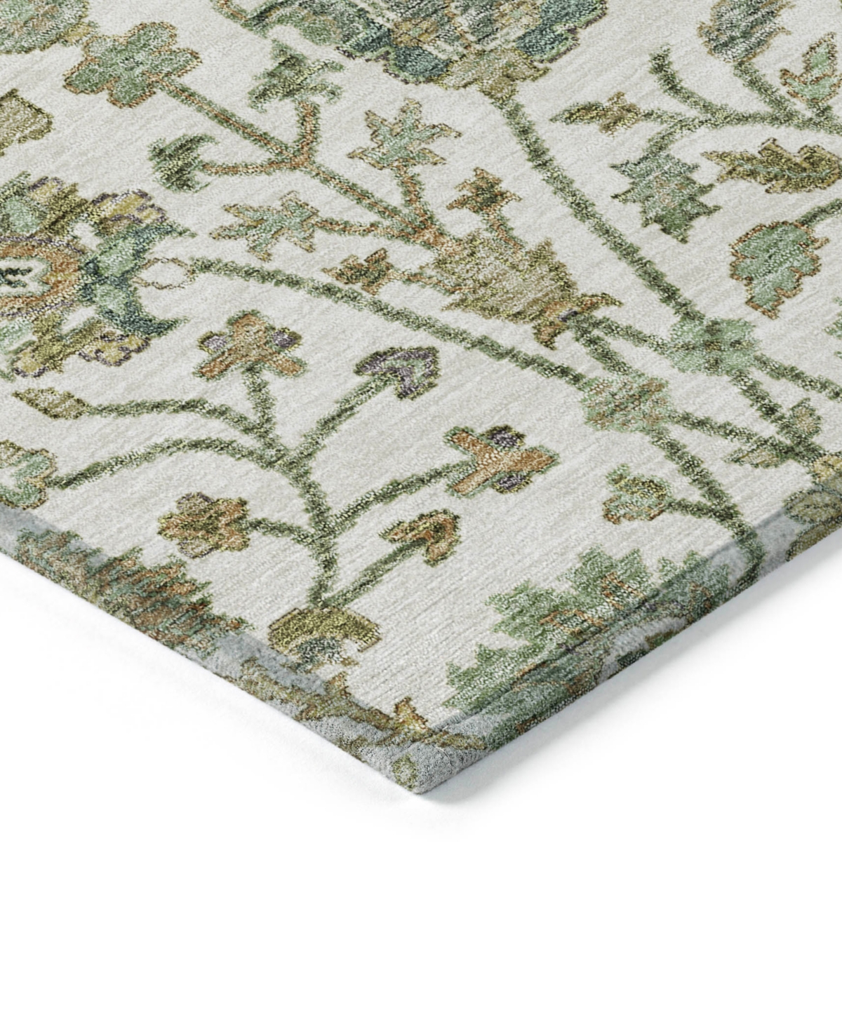 Addison Chantille Machine Washable Acn1087 8'x10' Area Rug In Ivory