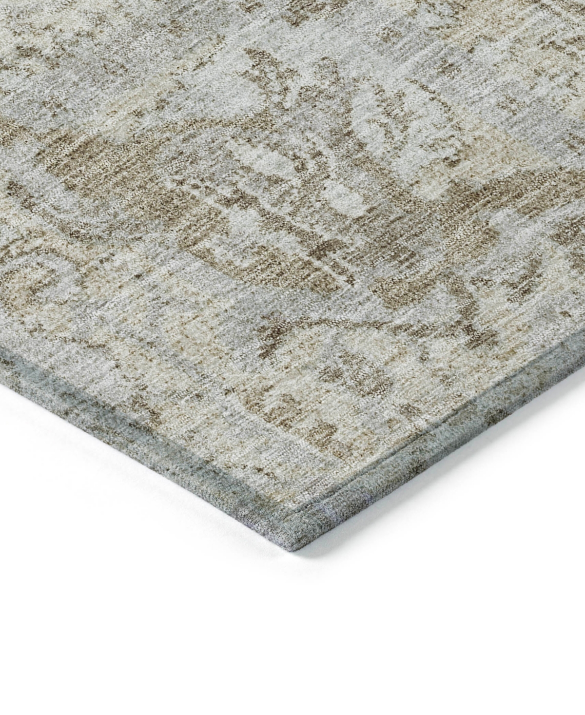 Addison Chantille Machine Washable Acn1102 5'x7'6" Area Rug In Ivory