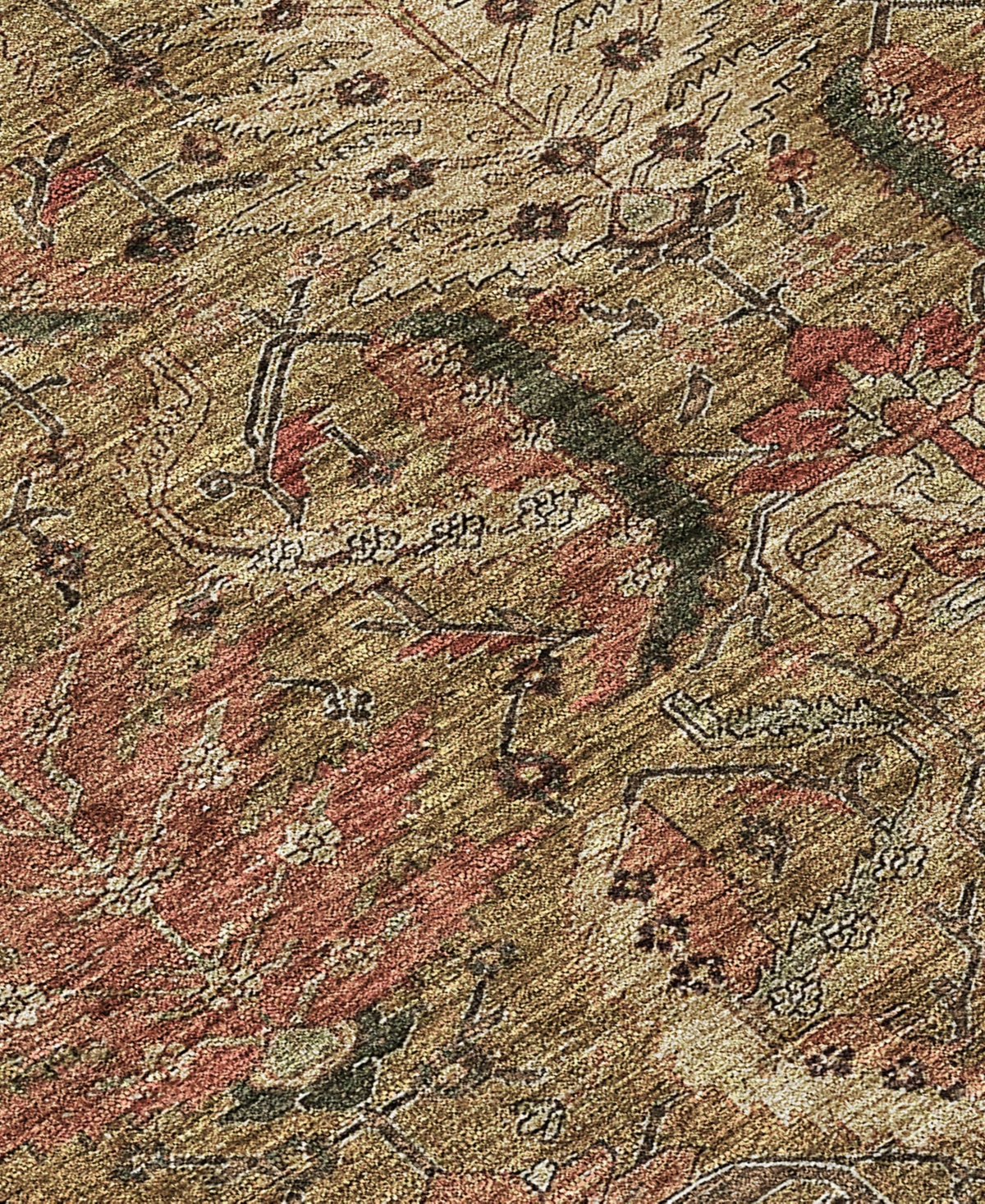 Addison Chantille Machine Washable Acn1082 5'x7'6" Area Rug In Brown