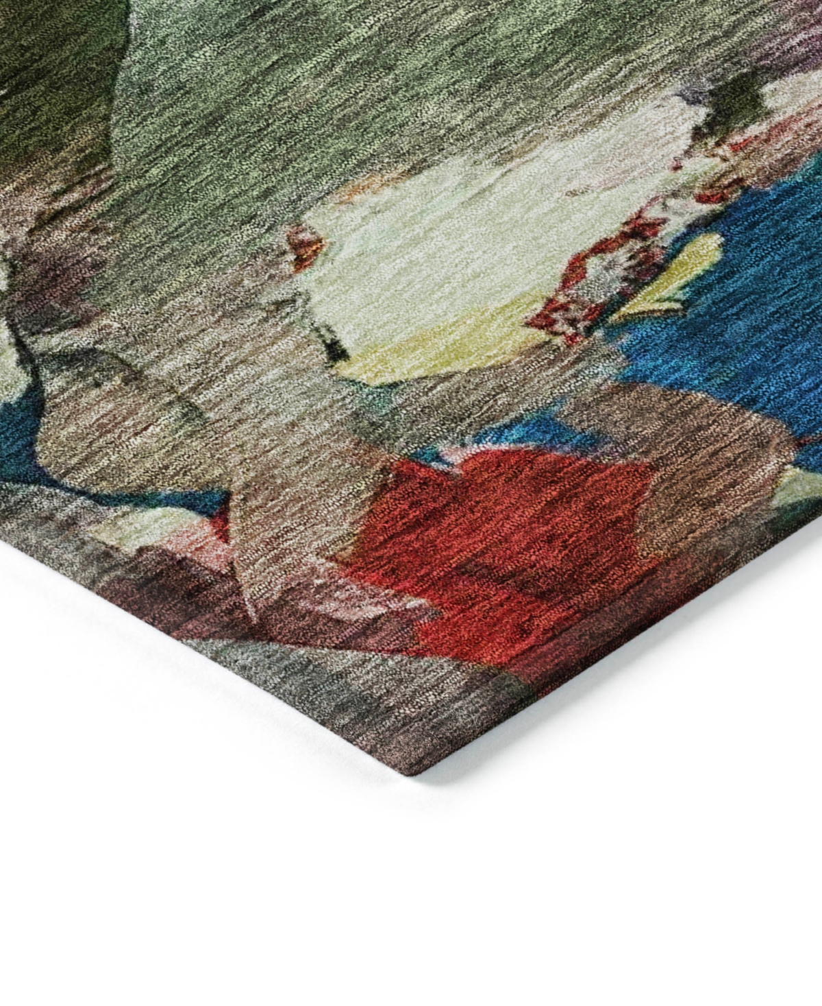Addison Chantille Machine Washable Acn1075 3'x5' Area Rug In Green
