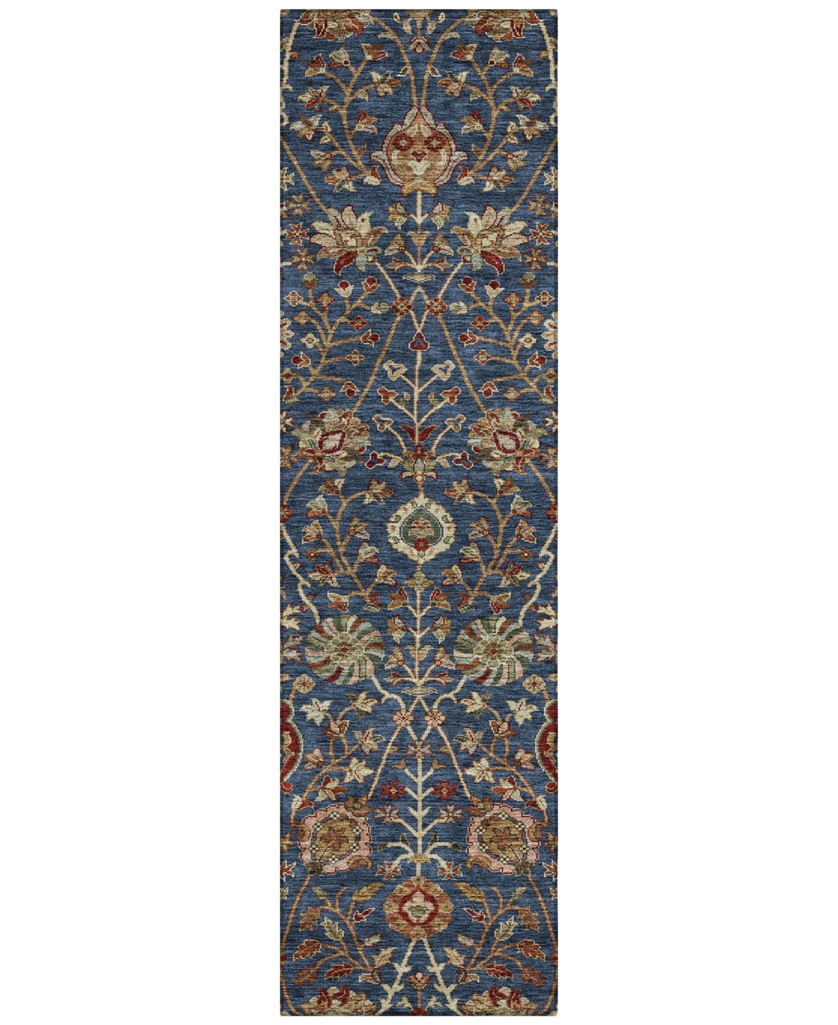 Addison Chantille Machine Washable Acn1085 2'3"x7'6" Runner Area Rug In Navy