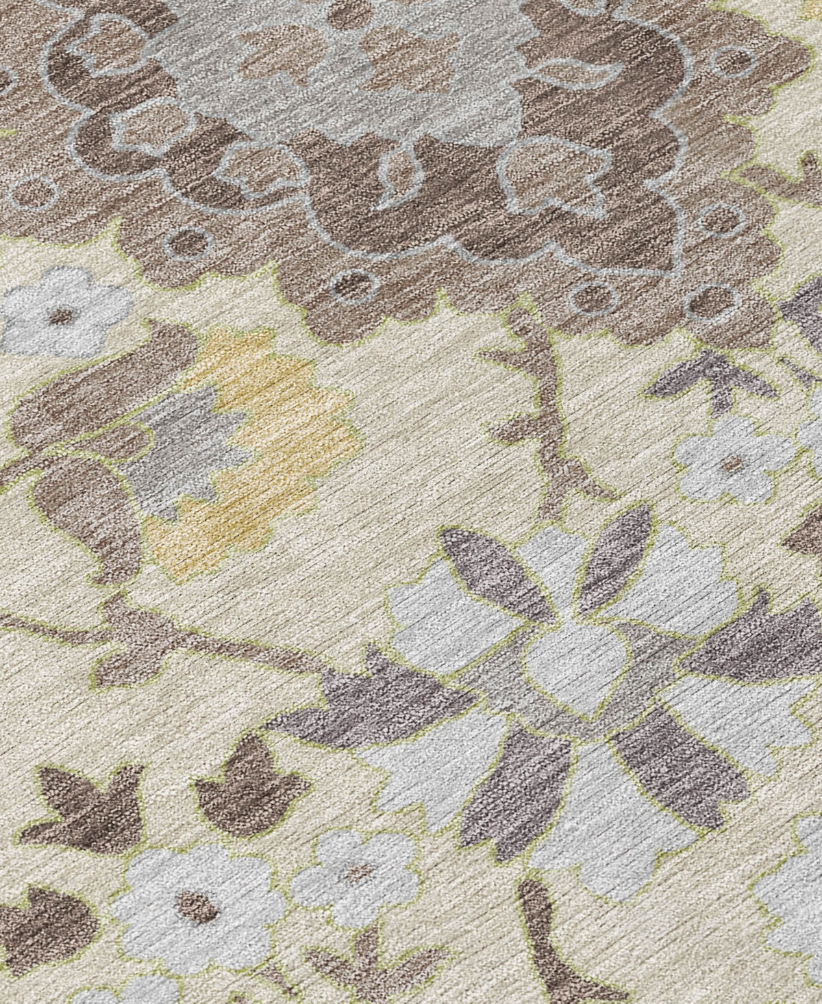 Addison Chantille Machine Washable Acn1002 2'3"x7'6" Runner Area Rug In Ivory