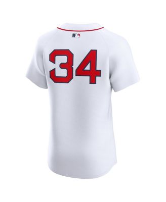 Men's David Ortiz White Boston Red Sox Home Elite Jersey