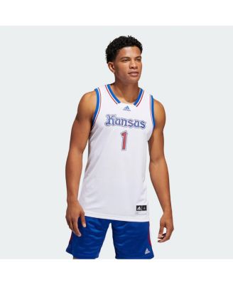 Men's 1 White Kansas Jayhawks Alternate Swingman Jersey