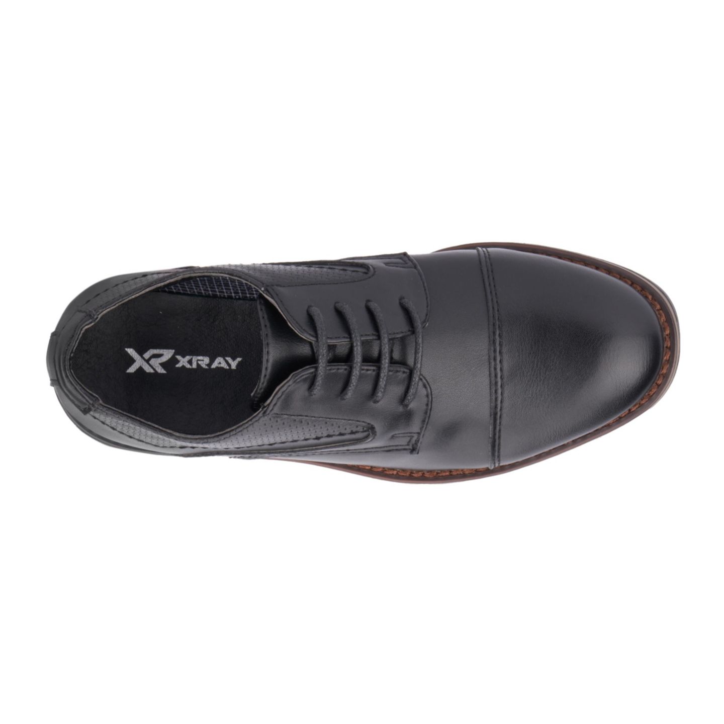 Обувь XRAY Georgie Cap Toe Dress Oxford для мальчиков, цвет: Чёрный — фото 6