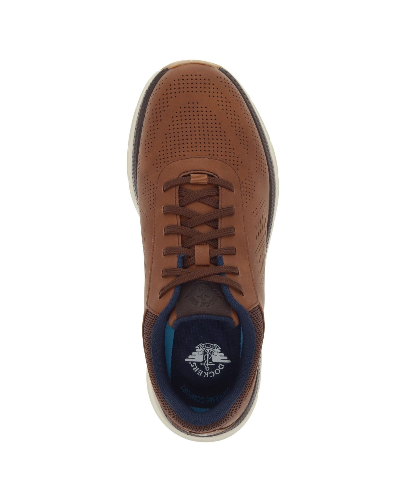 Мужские кроссовки Dockers Go-2 Lace Up, цвет: Тёмный рыжевато-коричневый — фото 4