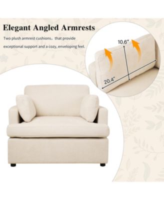 Mirod Oversized Accent Chair with Plush Comfort