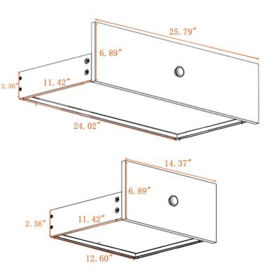 Streamdale Hallway Hall Tree with Bench, Shelves & Pegboard