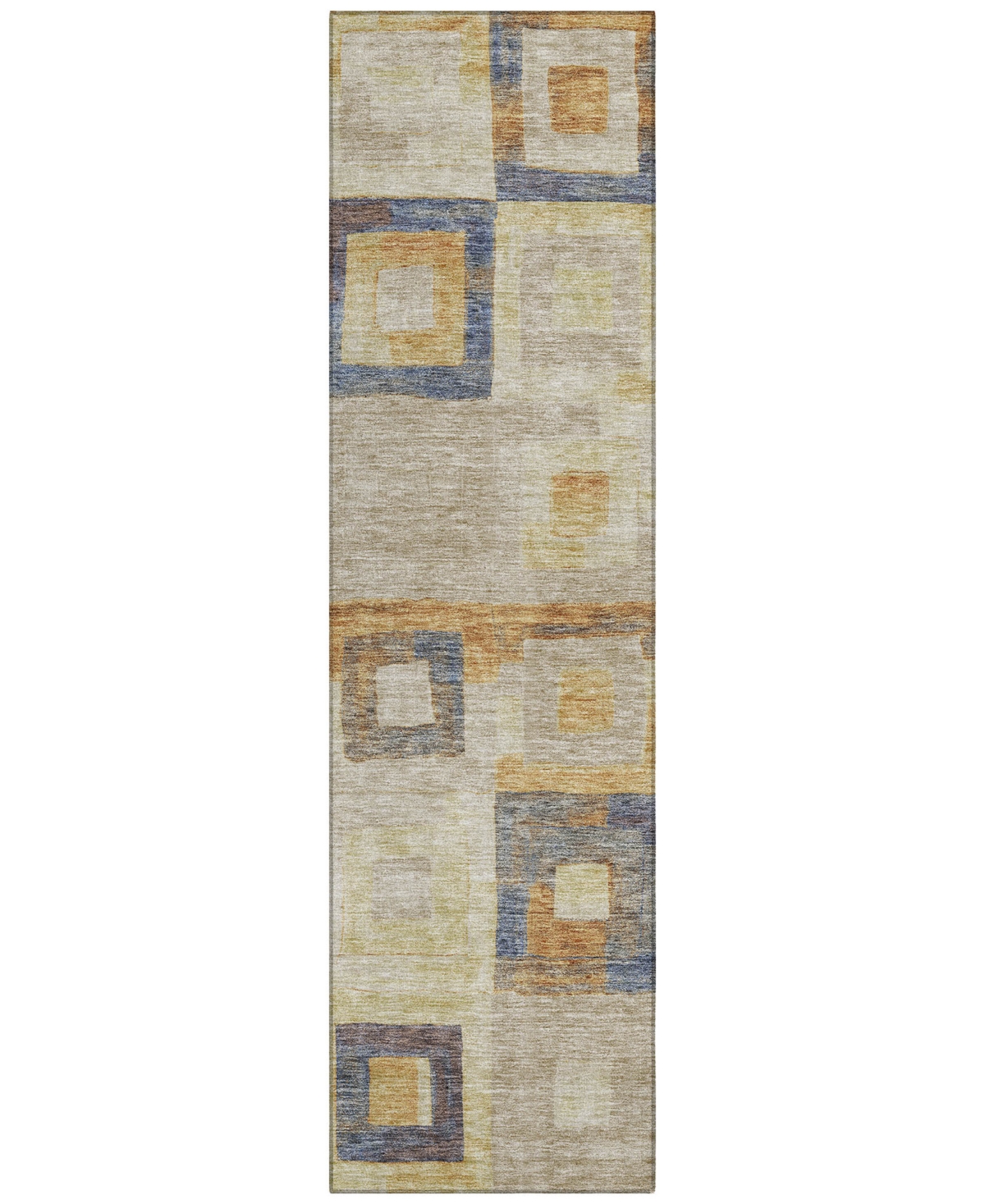 Addison Chantille Machine Washable Acn1142 2'3"x7'6" Runner Area Rug In Ivory