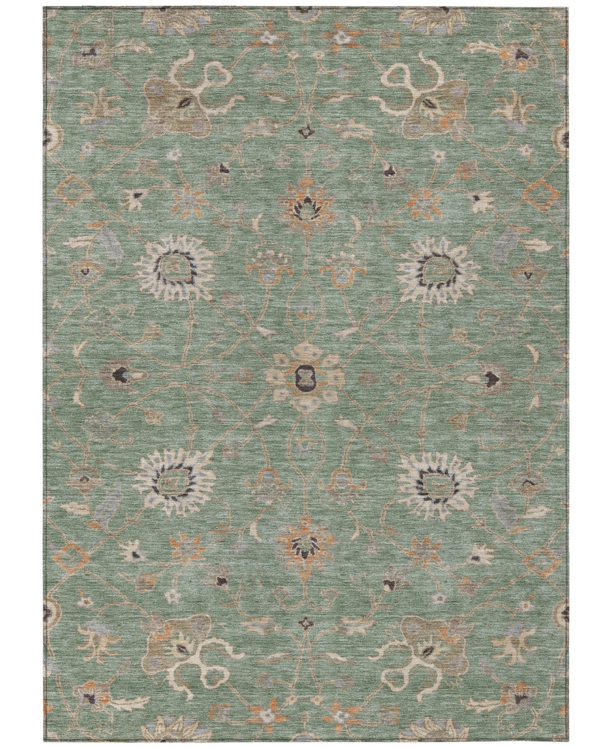 Addison Chantille Machine Washable Acn1137 9'x12' Area Rug In Thyme