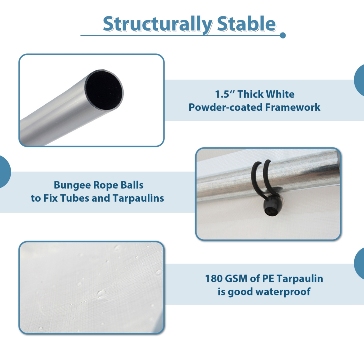 Streamdale Furniture 16x32FT Party Tent Heavy Duty, Large Wedding Event Shelters with 3 Storage Bags & Removable Sidewalls, Outdoor Canopy Gazebo Comm